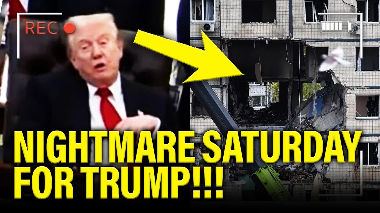 Trump SPIRALS on DISASTER SATURDAY as MISSILES HIT