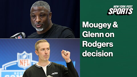 Darren Mougey, Aaron Glenn address Aaron Rodgers, plans to find Jets' next quarterback