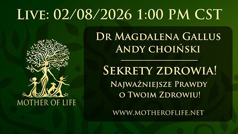 02/08/26 | Sekrety zdrowia: Najważniejsze Prawdy o Twoim zdrowiu! | Magdalena Gallus i Andy Choiński
