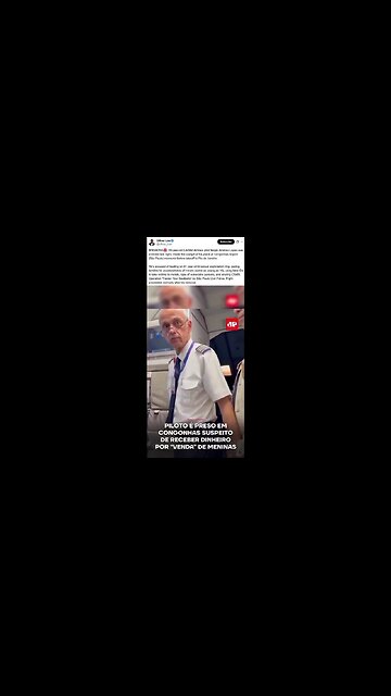 🚨60-yr-old LATAM Airlines pilot Sérgio Antônio Lopes arrested in cockpit accused of leading an 8+ year child sexual exploitation ring