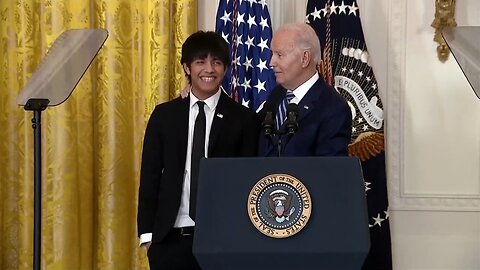 Kid Laughs At Biden For Screwing Up His Name During Happy Birthday Song