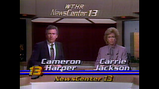 March 31, 1986 - Beginning of WTHR Indianapolis Late Newscast