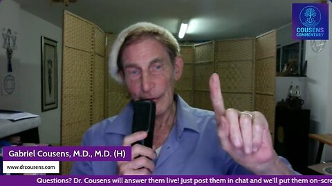 The Personality: A Case Of Mistaken Identity - Cousens Commentary Live With Dr. Cousens 11/17/25