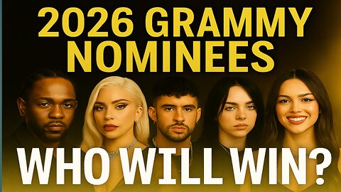 2026 GRAMMY Nominees REVEALED! Who Will Take Home the Crown? 🏆