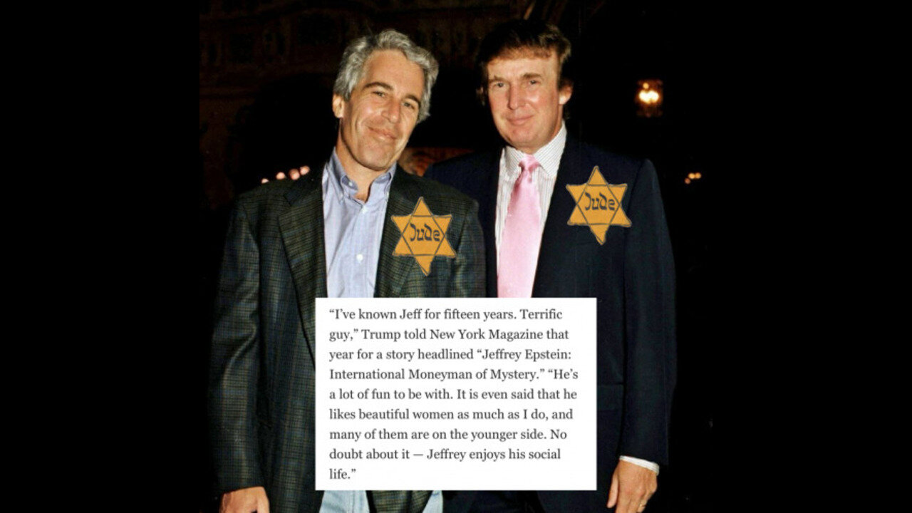 ANTISEMITISM IS SAYING JEFFREY EPSTEIN WORKED FOR MOSSAD GOYIMZES