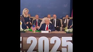 Trump comentó la firma del tratado de paz para Gaza en Egipto