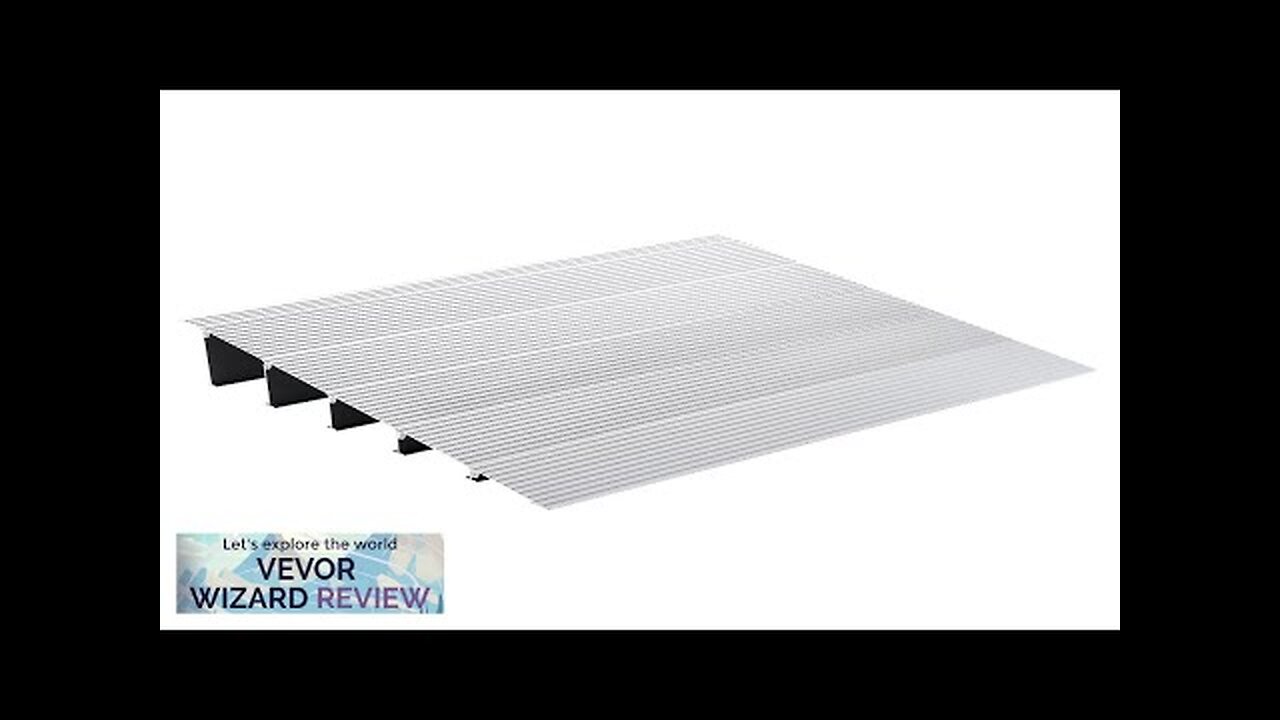 VEVOR Door Threshold Ramp 5" Rise 800 lbs Load Capacity Door Ramp Review