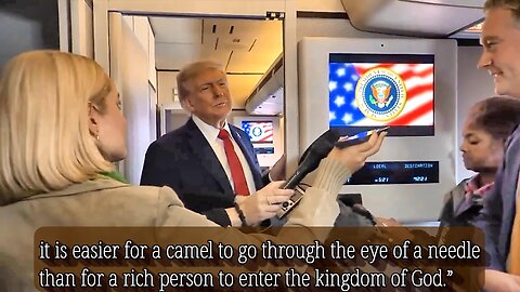 Trump: “I Don’t Think There’s Anything That’s Going to Get Me into Heaven.”