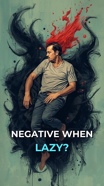 Negative Thoughts Generated When Lazy