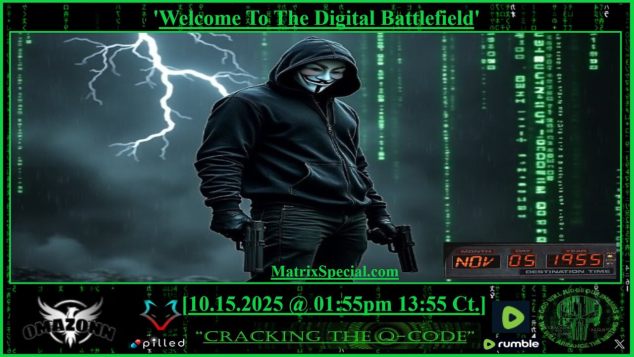 "CRACKING THE Q-CODE" ~ 'Welcome To The Digital Battlefield'