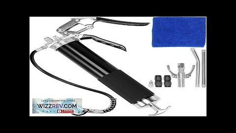 VEVOR Pistol Grip Grease Gun 6000 PSI 14 OZ / 400 CC Review