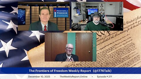 The Frontiers of Freedom Weekly Report - December 10, 2025