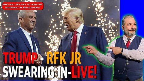 RFK Jr Swearing In LIVE w/ Mike Church