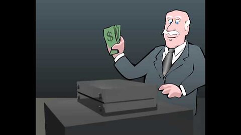 La moneta come debito DOCUMENTARIO INTEGRALE IL SISTEMA MONETARIO è A DEBITO materialmente i soldi nelle banche non ci sono tranne 1% della riserva frazionaria obbligatoria