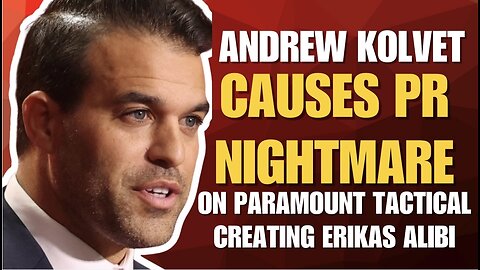 BREAKING: Andrew Kolvet creates a PR nightmare exposing Erika Kirk trying to create an alibi!