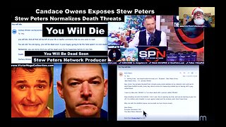 Candace Owens Death Threat Exposes Stew Peters Network Christopher Key Show Producer Zachary Winkle