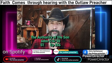The Authority of the Son John 5:16-30 S1 Ep 286