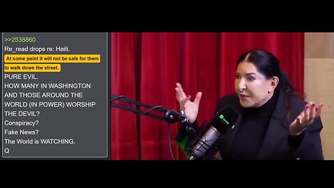 Marina Abramovic SCARED, she can't walk the streets anymore without body guards 2.17.26