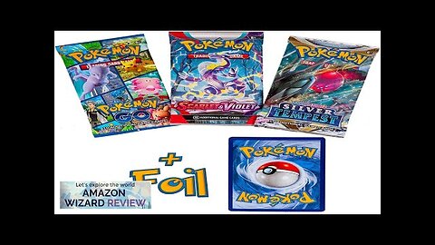 Pokemon TCG: 3 Booster Packs & 1 Random Foil Includes 3 Review