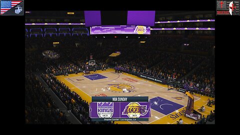 Basket Hoops 2025-2026: Game #37 [Los Angeles Lakers vs. Sacramento Kings]