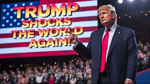 "Trump Shocks the World Again! 🔥🇺🇸"