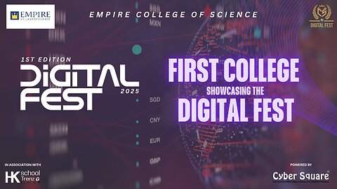 A New Era Begins! 1st Edition Digital Fest at Empire College of Science | A Milestone in Innovation