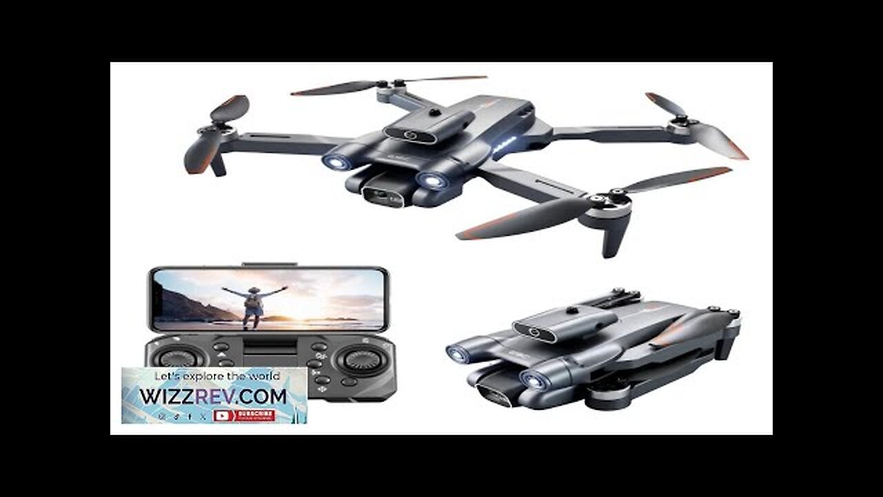 LS-S1S 2.4G WIFI FPV With 6K 720P HD Camera 18mins Flight Time Review