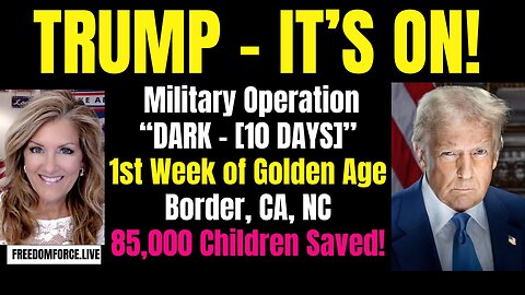 Trump - It's On! 1st Week of Golden Age Sunday 1-26-25 11AM CST