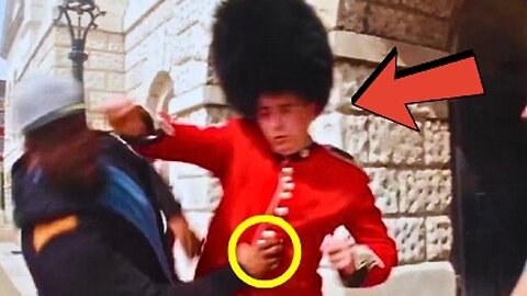 A rich man keeps bothering the royal guard but doesn’t expect this to happen