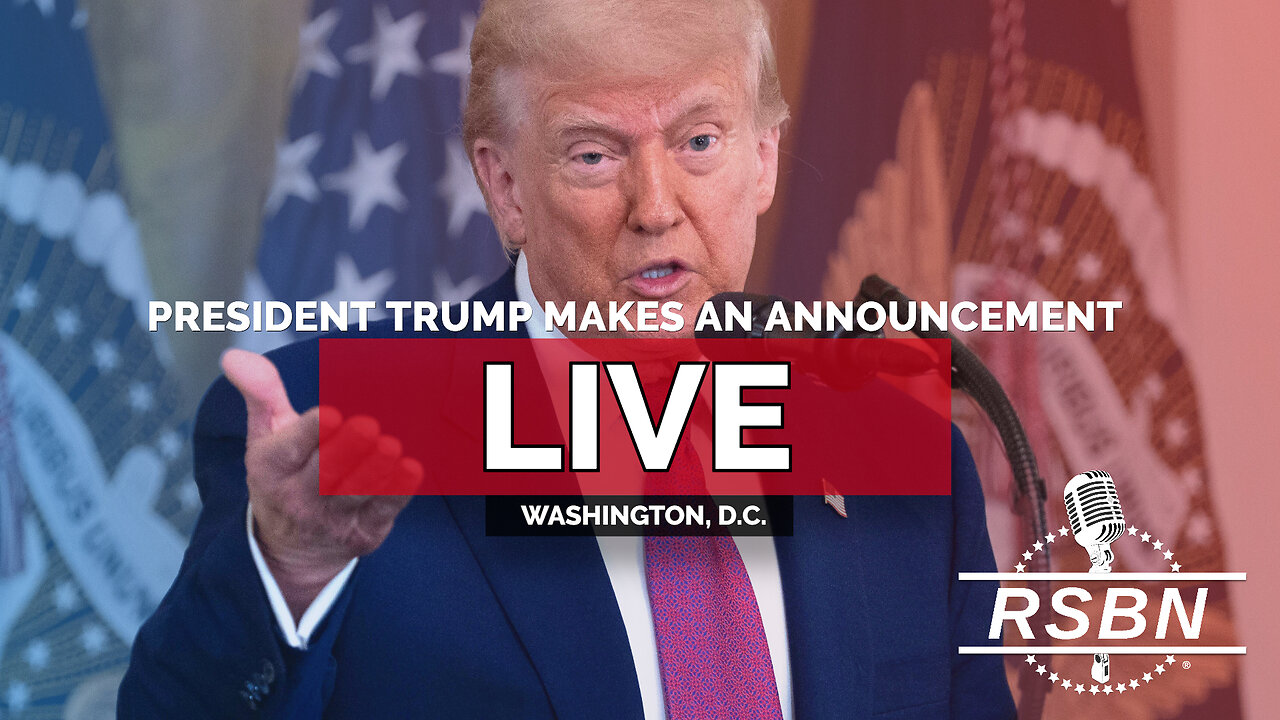 LIVE: President Trump Makes an Announcement - 10/16/25
