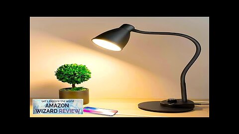 BOHON LED Desk Lamp with USB Charging Port 3 Color Modes Dimmable Review