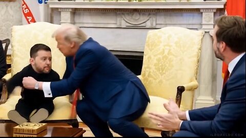 Parody spoof how Trump and Vance treated Zelenskyy in the Oval Office 😂 😂 😂