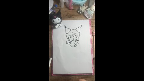 Coloring time/ Kuromi