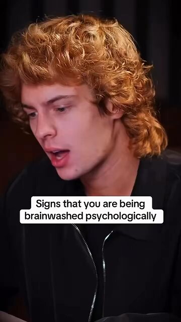 Sign you are being brainwashed !!