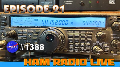🔴 Ham Radio Live 📻 | Recording News Stories for This Week in Amateur Radio #1388