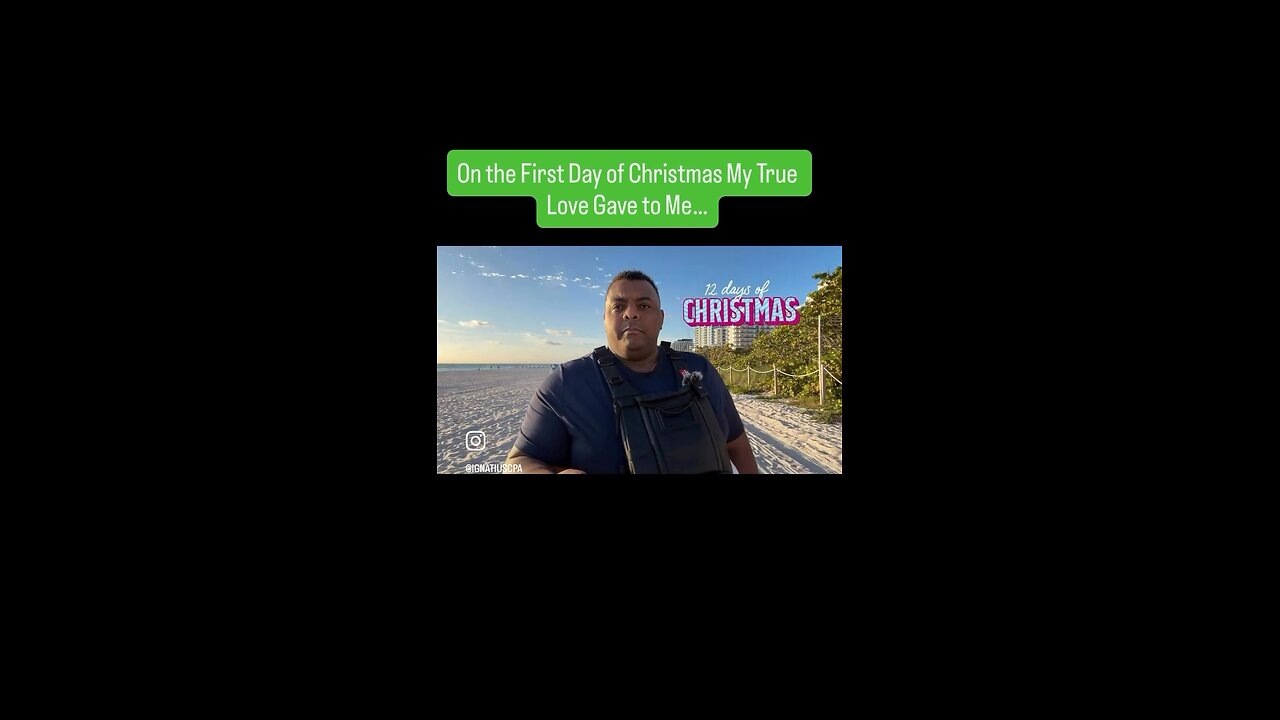 First Day of Christmas!