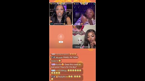 GOSSIP GIRLS SHOW DREBABY, SUPA, LIYAH DA DOLL