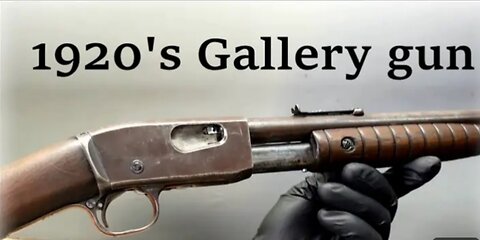 Restoring 1920 Remington . 22 Gallery Gun( With Test Firing)