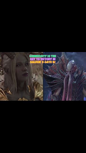 Generosity is the Key to Victory in Baldur's Gate 3! Find Out How