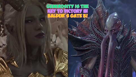 Generosity is the Key to Victory in Baldur's Gate 3! Find Out How