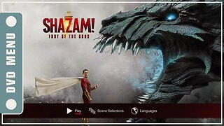 Shazam! Fury of the Gods - DVD Menu