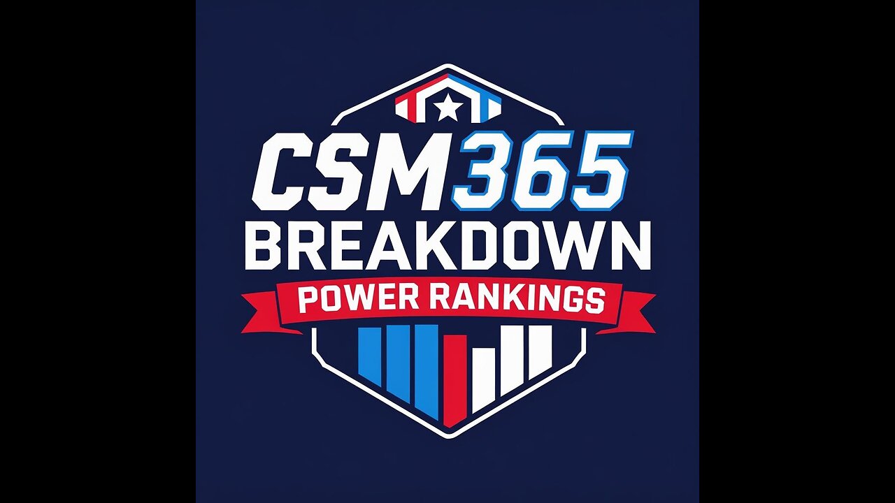 CSM365 Power Rankings Week 7