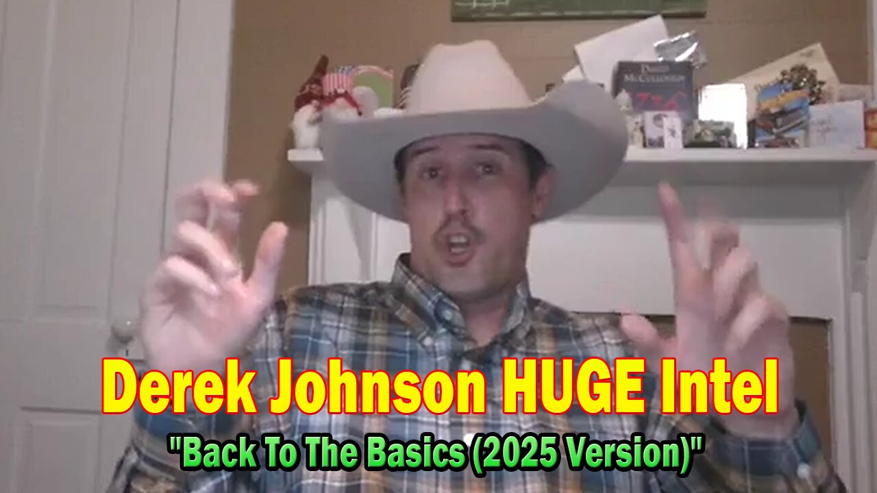 Derek Johnson HUGE Intel 09.30.25: "Back To The Basics (2025 Version)! By Derek Johnson"