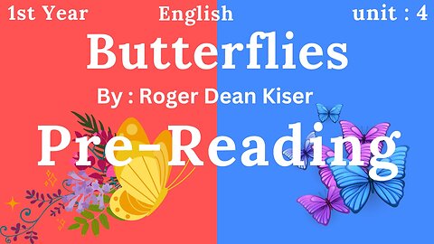 ist year || English || Unit4 || Q/Answer || Roger Dean Kiser || Shortstory || Pre reading Questions