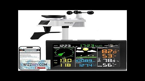 Sainlogic Professional WiFi Weather Station with Outdoor Sensor Internet Wireless Weather Review