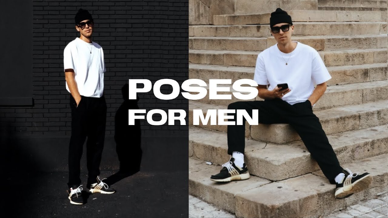 5 SIMPLE POSES FOR MEN'S INSTAGRAM|STREET STYLE PICTURE