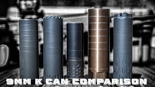 9mm K Suppressors comparison