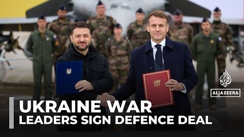 Ukraine signs 10‑year deal with France to buy 100 Rafale fighter jets