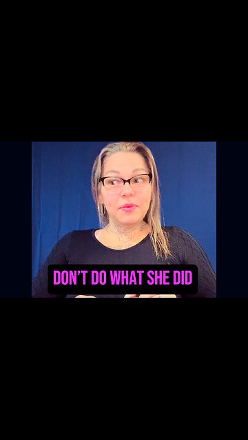 🚨 Don’t Do What She Did! 😱 #ASL #deaf #signlanguage
