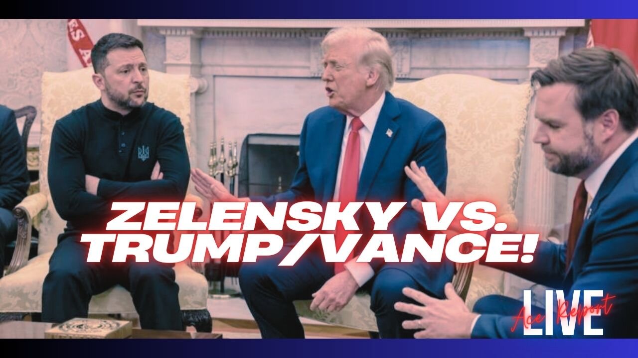 EMERGENCY LIVE! Breaking Down the TRUMP VS ZELENSKY Fight That Broke the Internet!